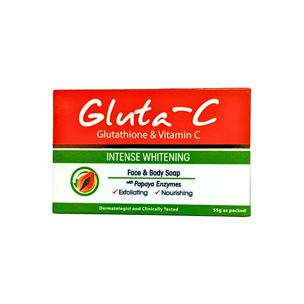 Gluta C Intense Whitening Soap With Papaya Enzymes 55g gluta-c-intense-whitening-soap-with-papaya-enzymes-55g