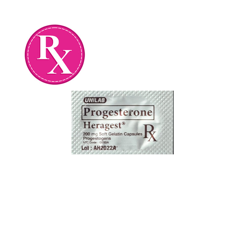 Heragest Progesterone 200mg Capsule By 1's