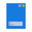 Consolidated Writing Notebook Hots Assorted Color Coded 80 Leaves