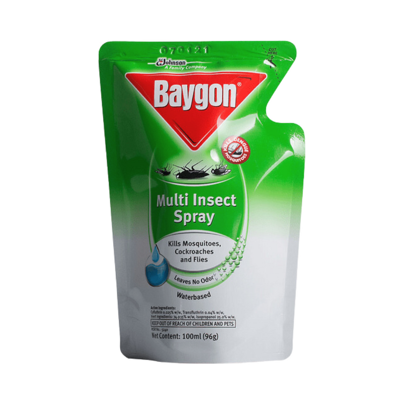 Baygon Multi Insect Killer Water Base Refill 100ml