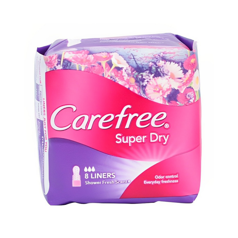 Carefree Super Dry Pantyliner Scented 8's