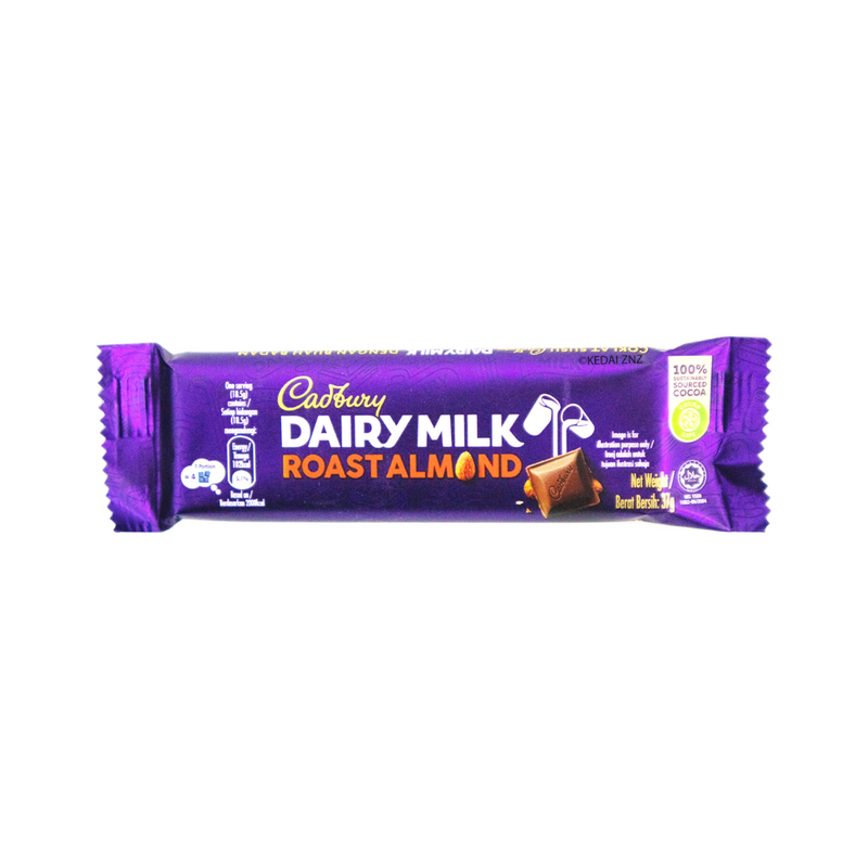 Cadbury Dairy Milk Chocolate With Roasted Almond 37g
