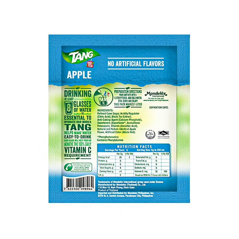 Tang Powdered Juice Iced Tea Apple 19g