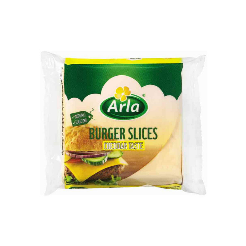 Arla Burger Slices Cheddar 200g