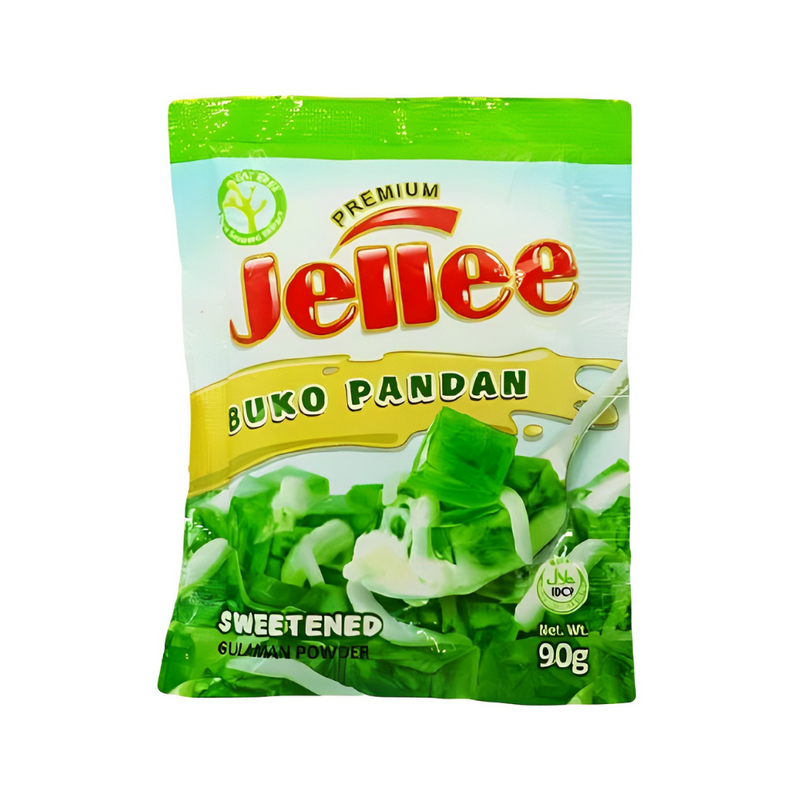 Jellee Sweetened Gulaman Powder Buko Pandan 90g