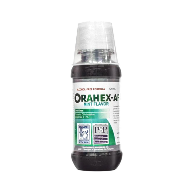 Orahex AF Oral Rinse Mint Flavor 120ml