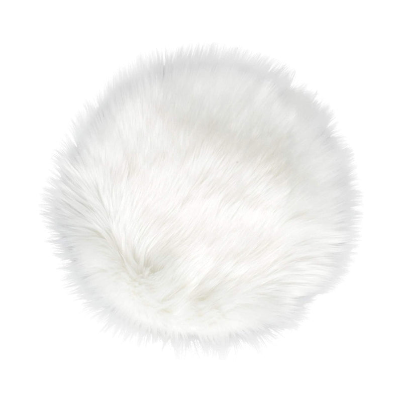 Ideal Living Faux Fur Cloth Carpet-Round JK-900