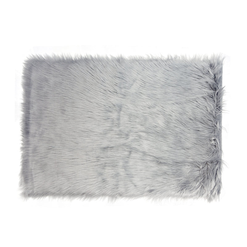 Ideal Living Faux Fur Cloth Carpet Rectangle JK-700