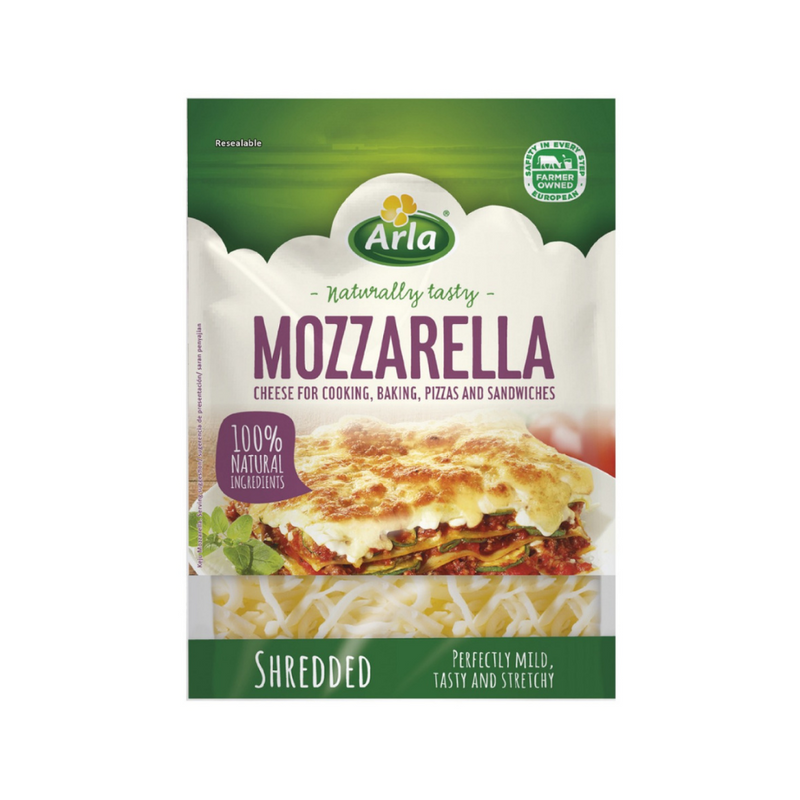 Arla Natural Mozzarella Shredded 175g
