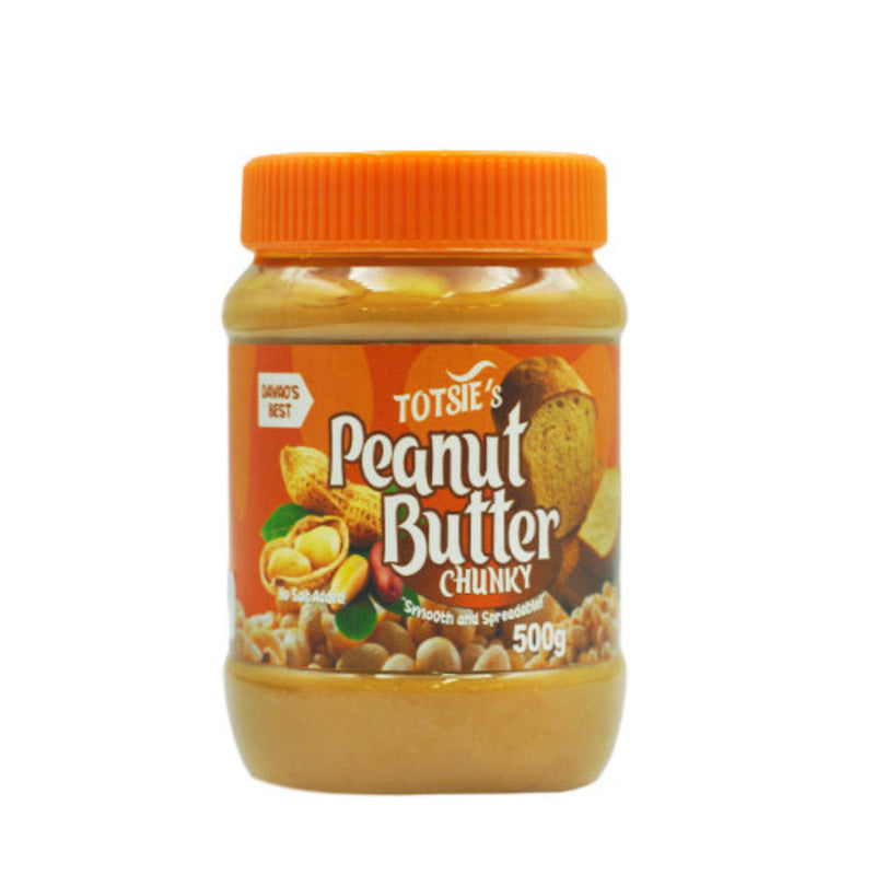Totsie's Peanut Butter Chunky 500g