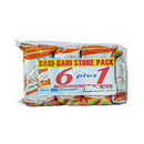 Jessa Carrot And Papaya Soap 90g 6's + 1