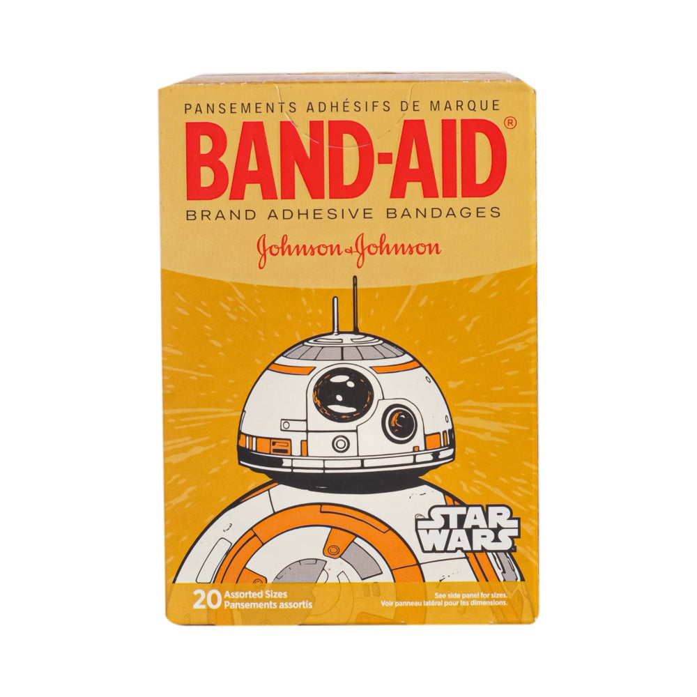 Band-Aid Adhesive Bandages Plastic Strips Star Wars 20's