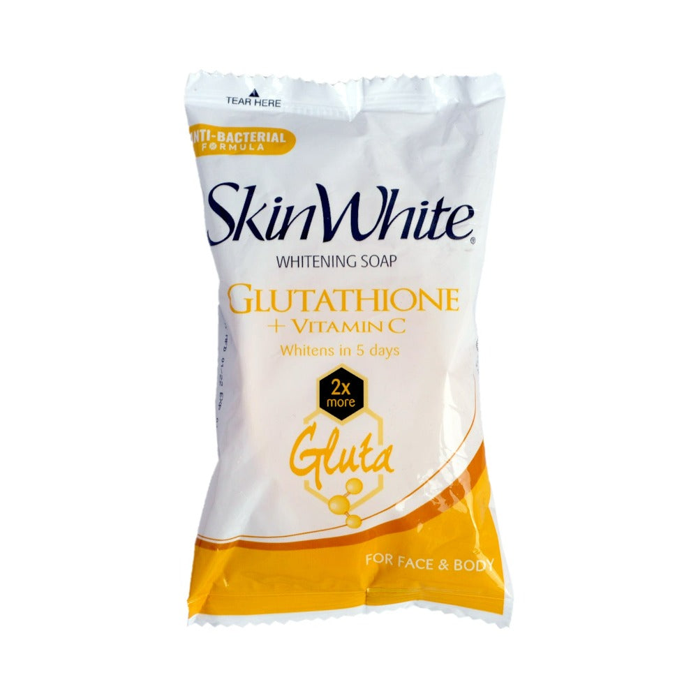 Skin White Advance Whitening Soap Glutathione + Vitamin C 65g Skin White Advance Whitening Soap Glutathione + Vitamin C 65g