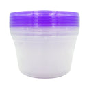 Ready-Wrap B18 Colored Lid With Clear Bowl 5's