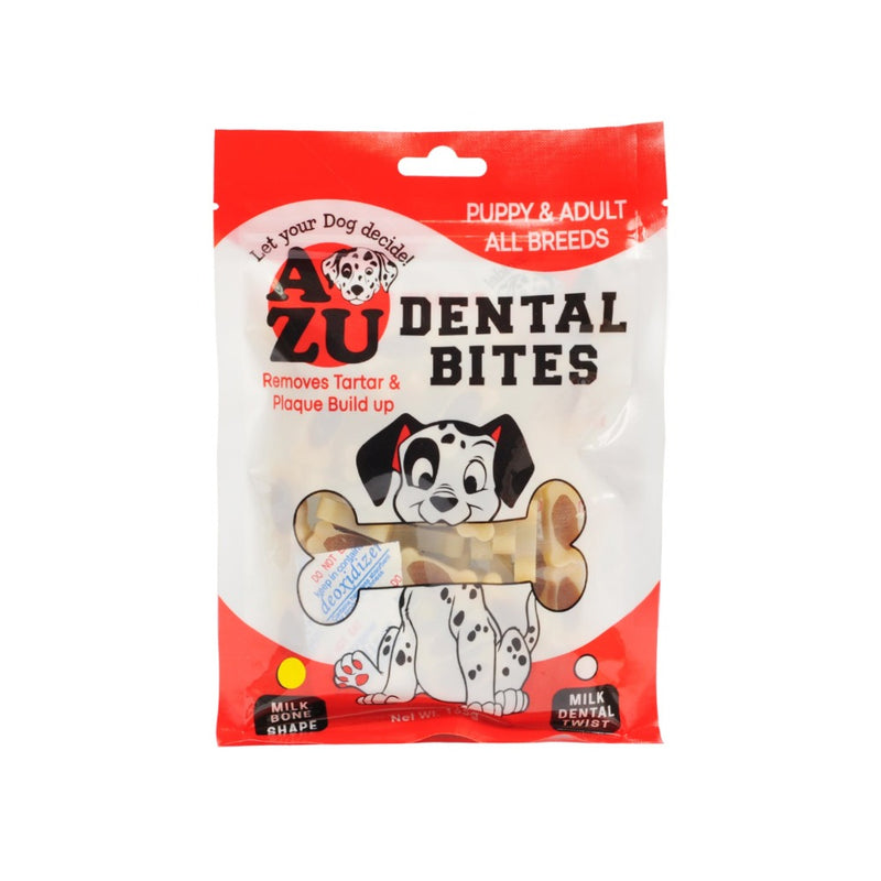 Azu Dental Bites Milk Bone Shape 165g