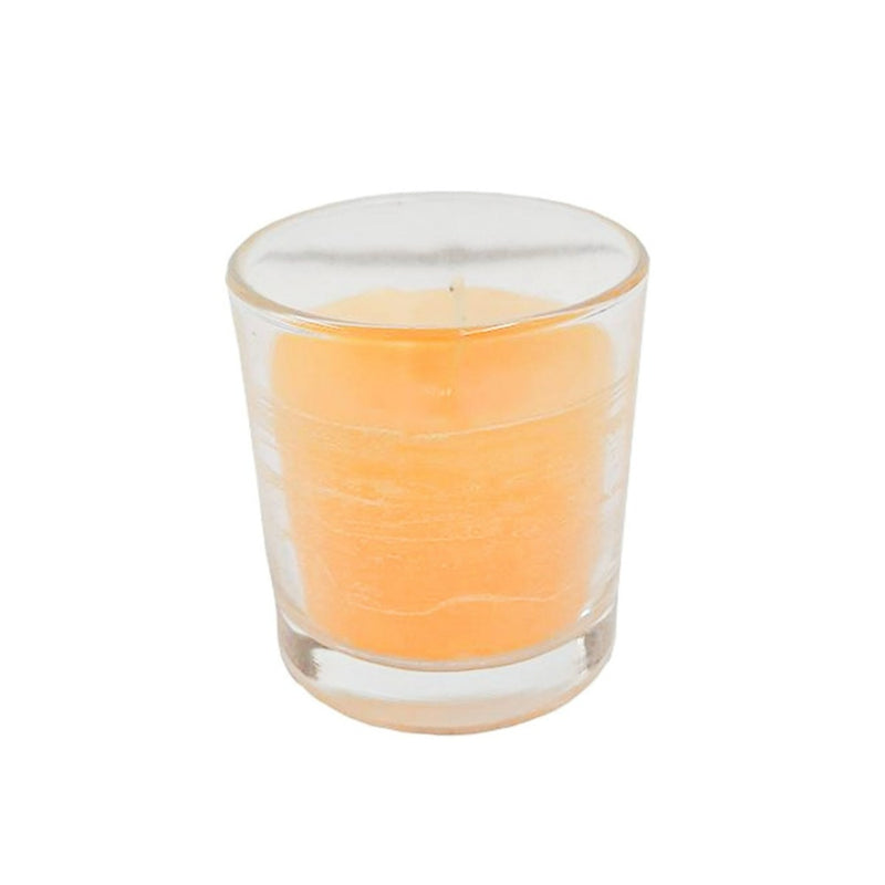 Superior Vigil Candle With Glass Yellow Small