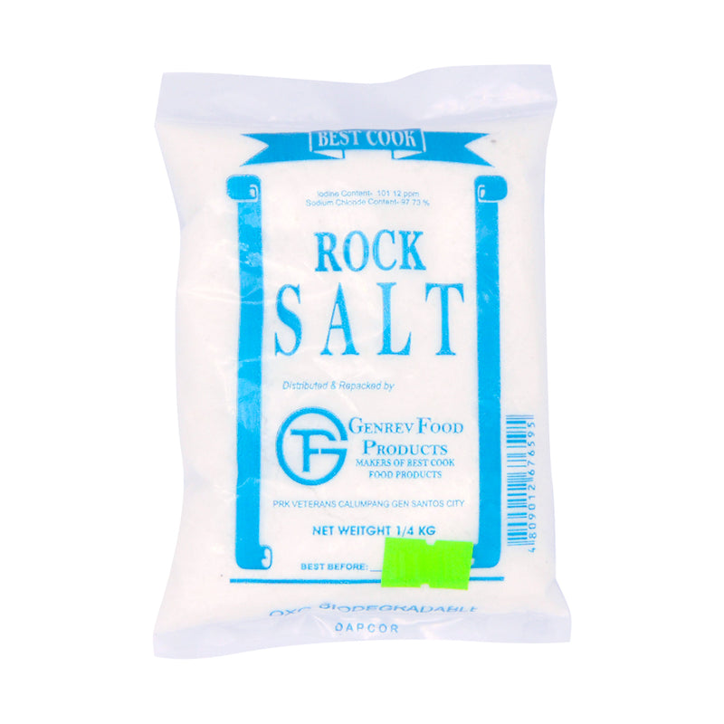 Genrev Iodized Salt Rock 1/4kg