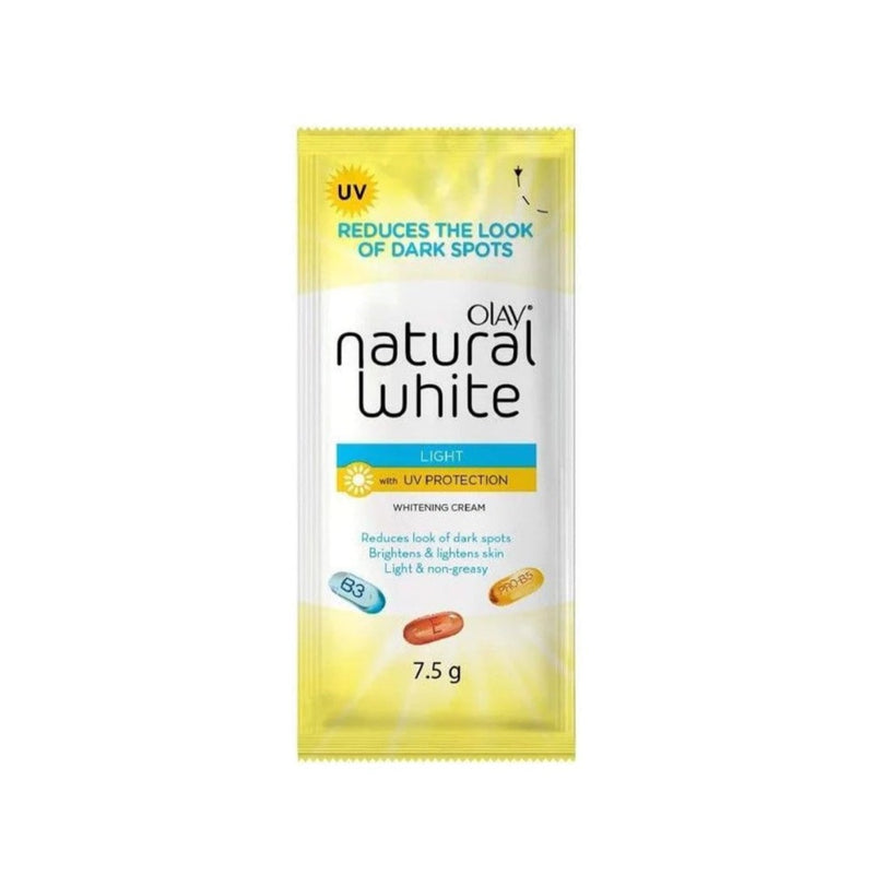 Olay Natural White Face Cream Light Shine Non Resealable 7.5g