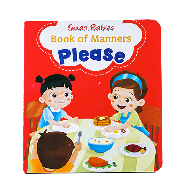 Learning Is Fun Smart Babies Board Book of Manners Please