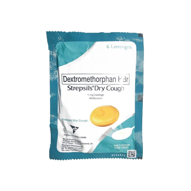 Strepsils Dry Cough 5mg Lozenge 6's