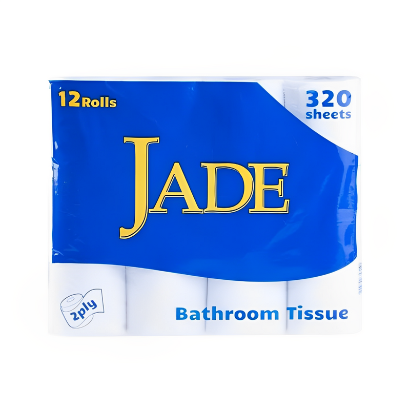 Jade Bathroom Tissue 2 Ply 12 Rolls