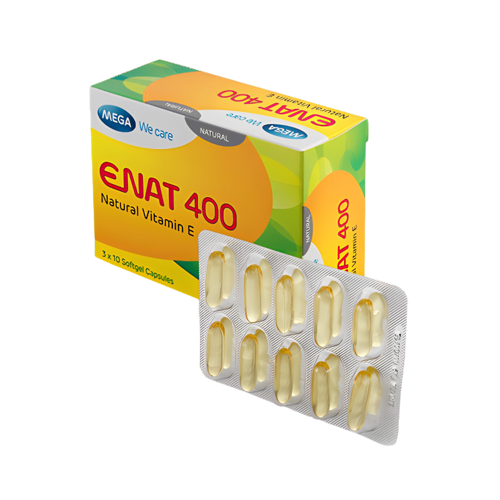 Enat 400IU Vitamin E Soft Gel enat-400iu-vitamin-e-soft-gel