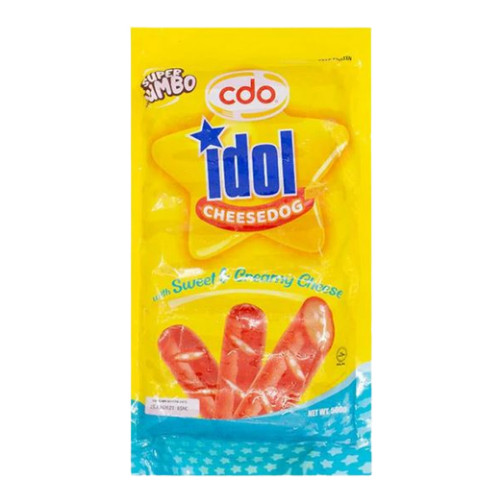 CDO Idol Cheesedog Sweet And Creamy Cheese Super Jumbo 500g
