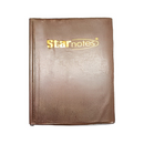 Starnotes Leatherete Soft Bound Binder 6 x 8.6 Brown