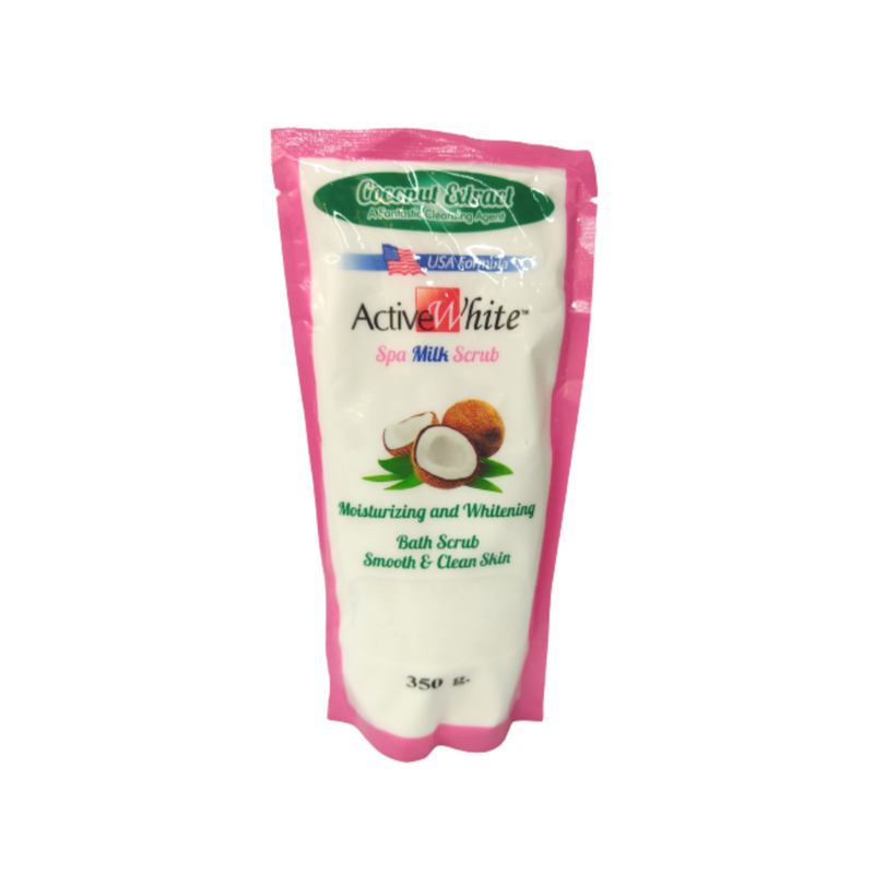 Active White Spa Milk Scrub With Coconut Extract 350g