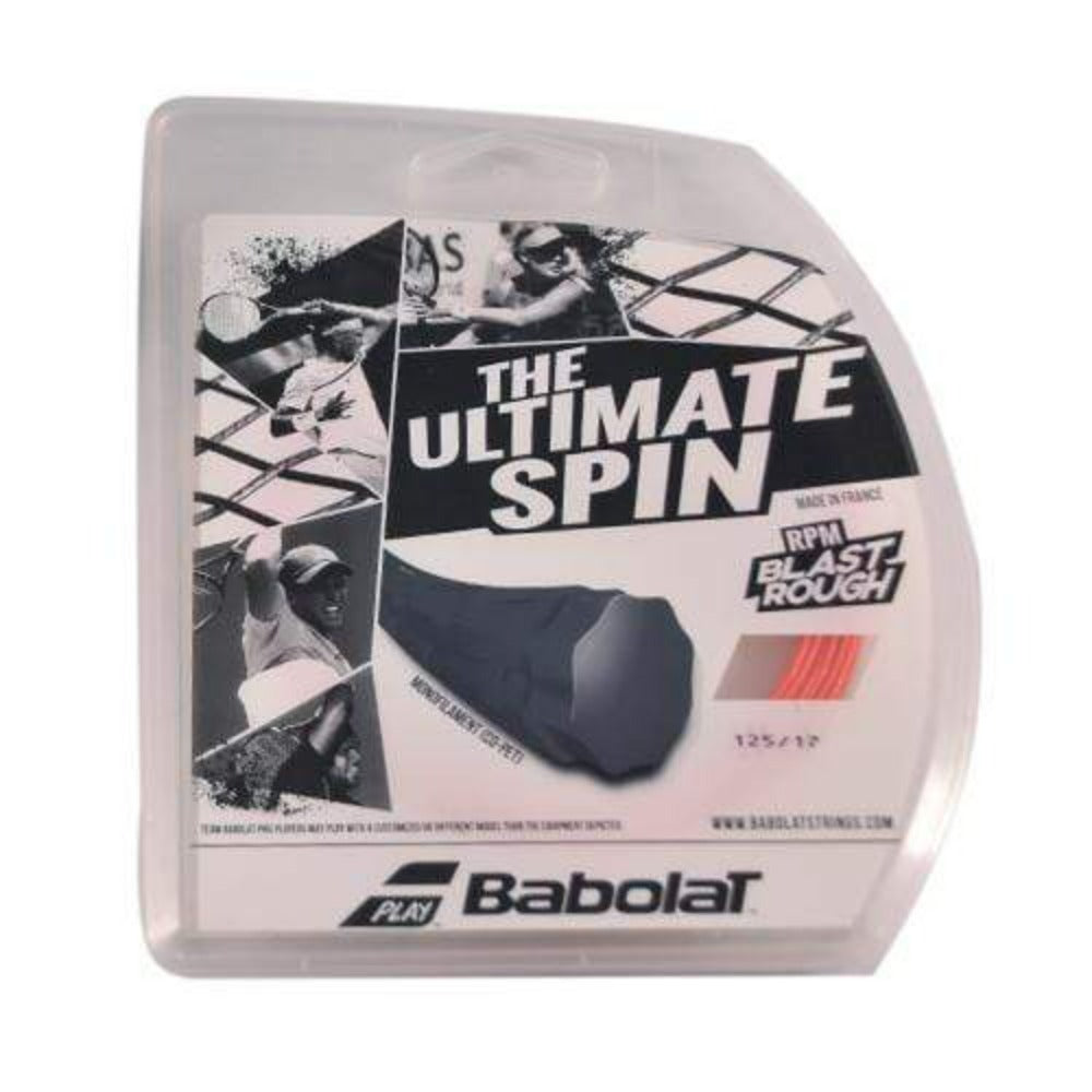 Babolat Tennis String RPM Blast Rough 125 17 Orange 12m