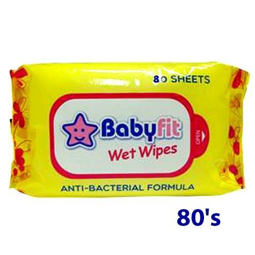 Babyfit Baby Care Babyfit Wet Wipes  80's