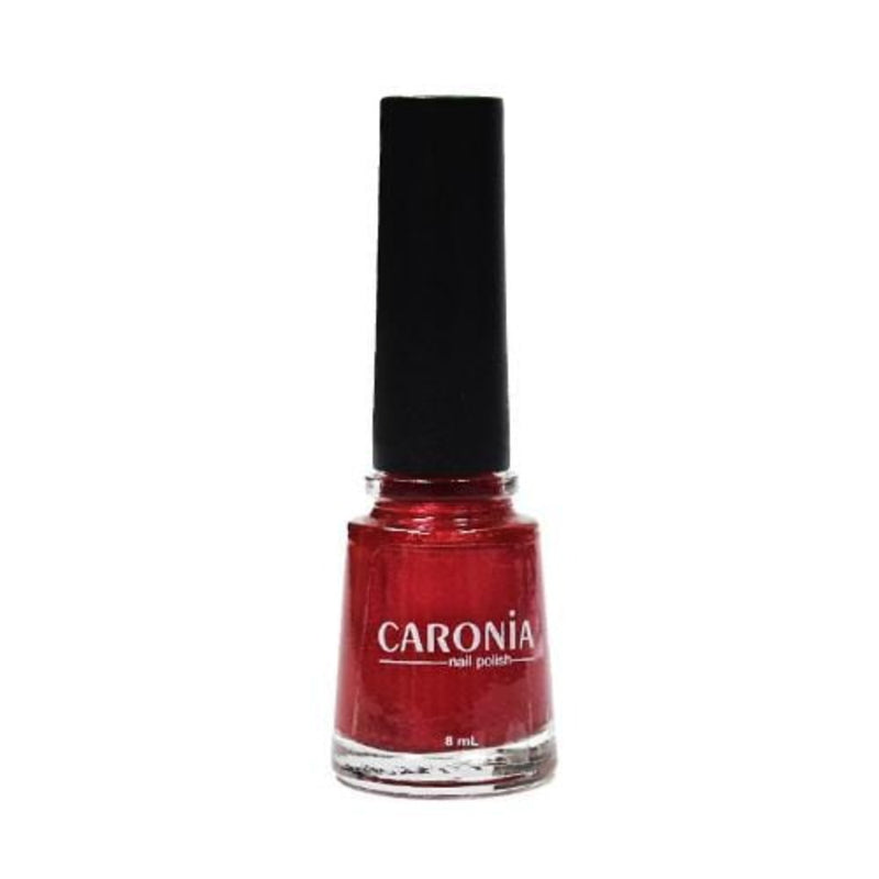 Caronia Health and Beauty Red Pearl / 8ml Caronia Nail Polish Mini Frosted
