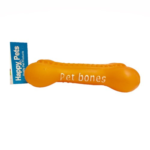 WOF M6-63 Flat Pet Bone Squeak Toy