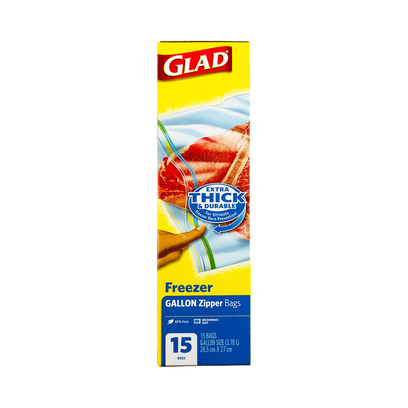 Glad Freezer Bags Large 15's