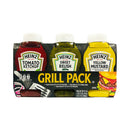 Heinz Grill Pack Condiments 3's