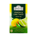 Ahmad Tea Lemon And Lime Twist Flavored Black Tea 20's
