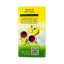 Ahmad Tea Lemon And Lime Twist Flavored Black Tea 20's