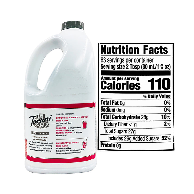 Torani Puree Blend Raspberry Torani Flavoring Puree Blend Raspberry