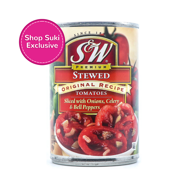 S & W Premium Stewed Tomatoes 411g