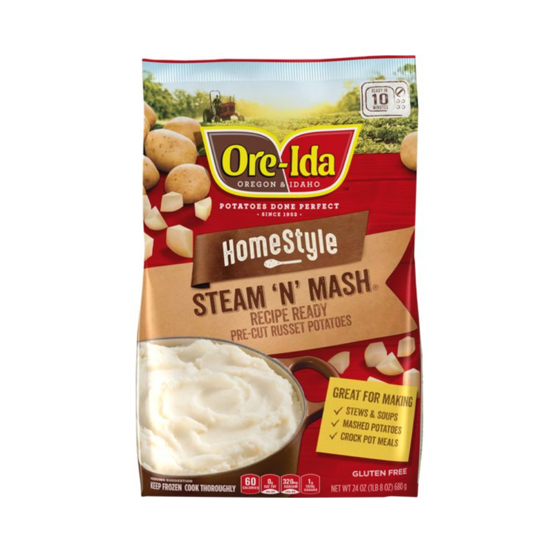 Ore-Ida Homestyle Steam And Mash 680g