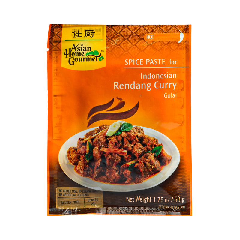 Asian Home Gourmet Indonesian Rendang Curry Spice Paste 50g