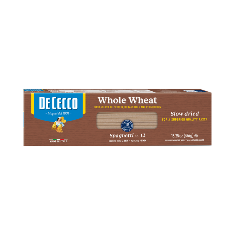 De Cecco Whole Wheat Spaghetti 376g