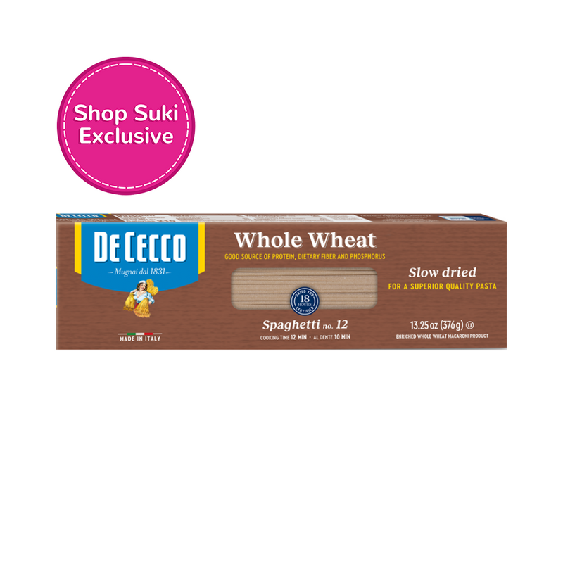 De Cecco Whole Wheat Spaghetti 376g