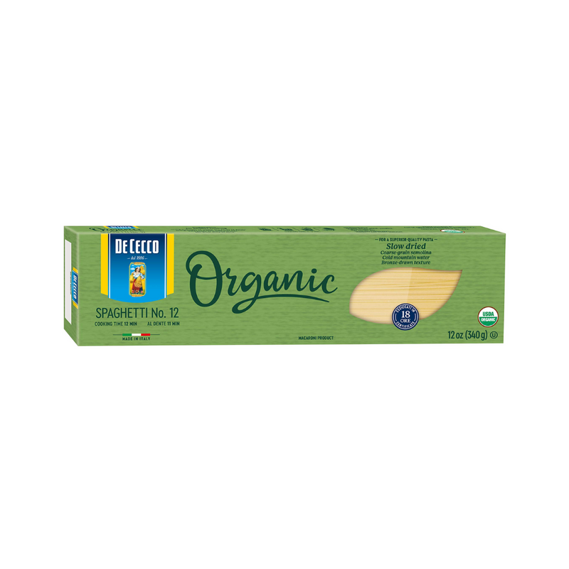 De Cecco Organic Spaghetti 340g