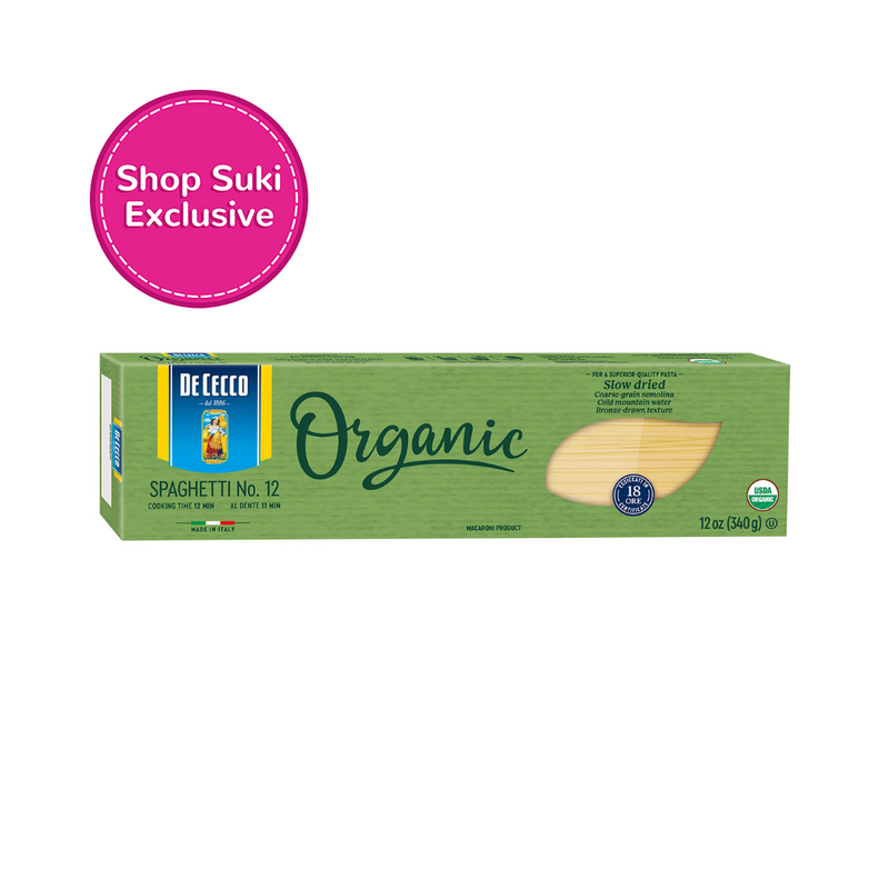 De Cecco Organic Spaghetti 340g