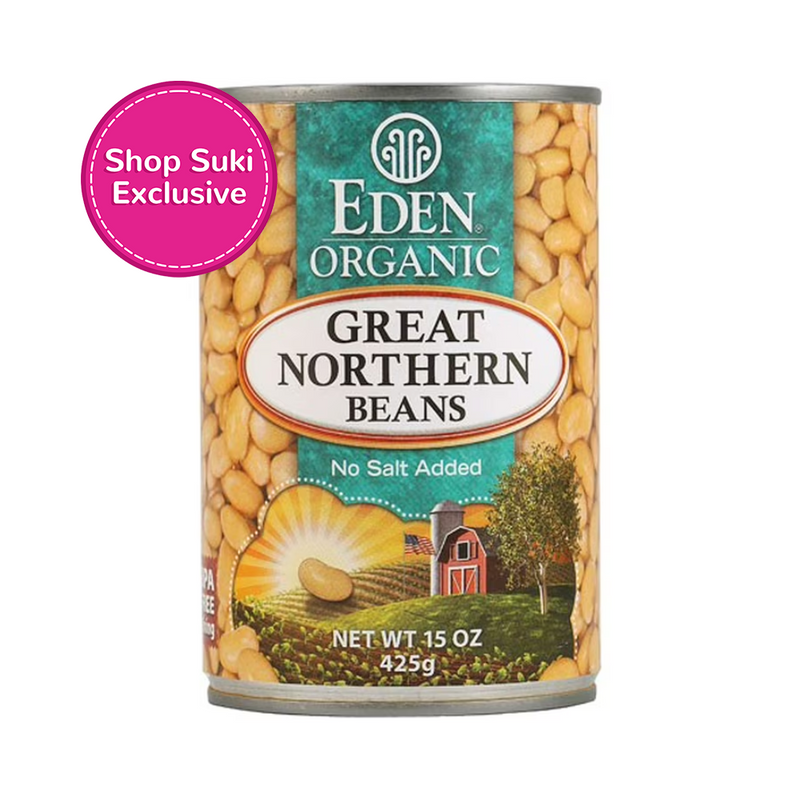 Eden Organic Great Northern Beans No Salt Added 425g