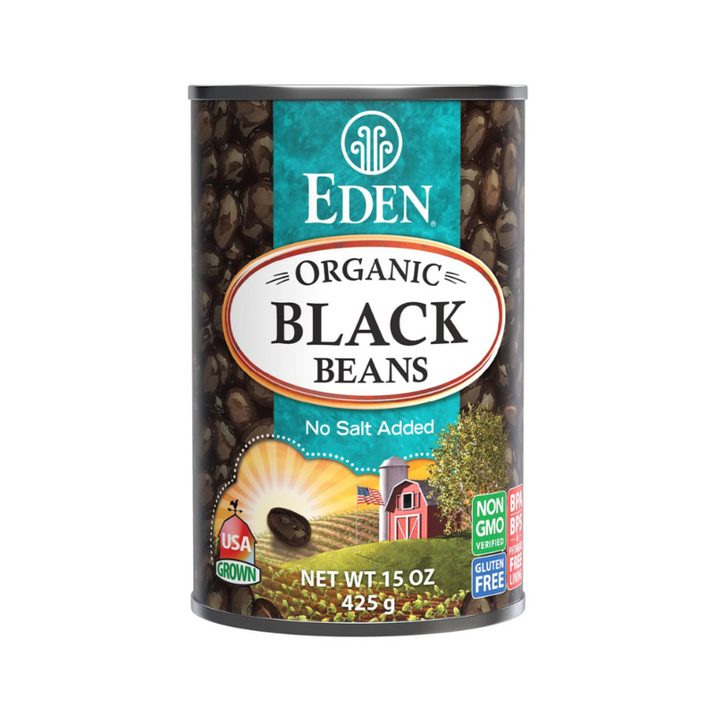 Eden Organic Black Soy Beans 425g