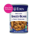 Eden Organic Baked Beans With Sweet Sorghum 425g
