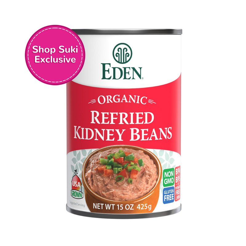 Eden Organic Refried Kidney Beans 425g