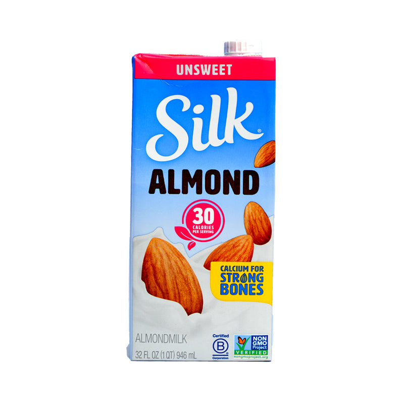 Silk Almond Milk Original Unsweetened 946ml